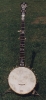 Walnut deluxe openback banjo